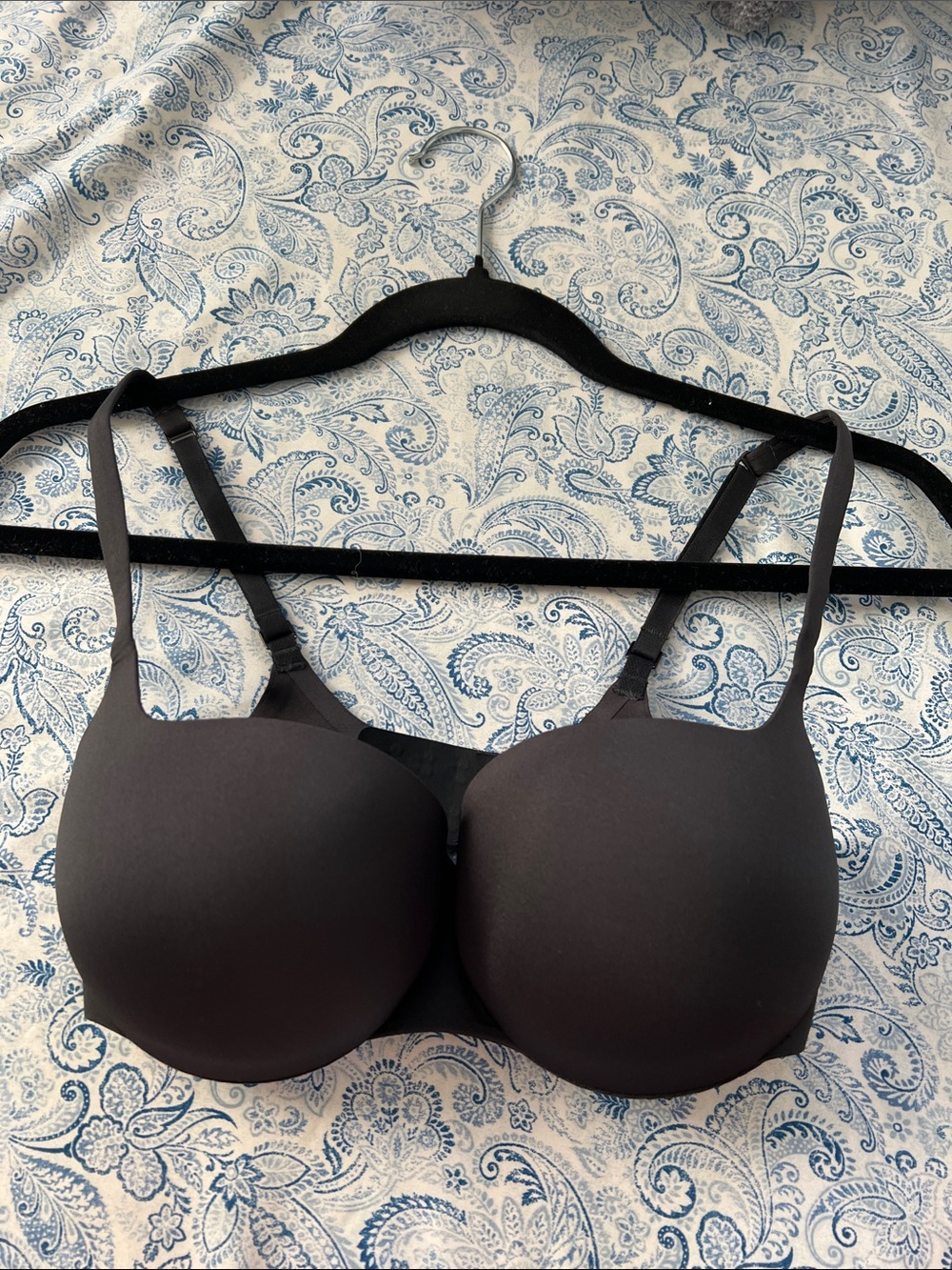 SKIMS ULTIMATE BALCONETTE PUSH-UP BRA in ONYX, 32D